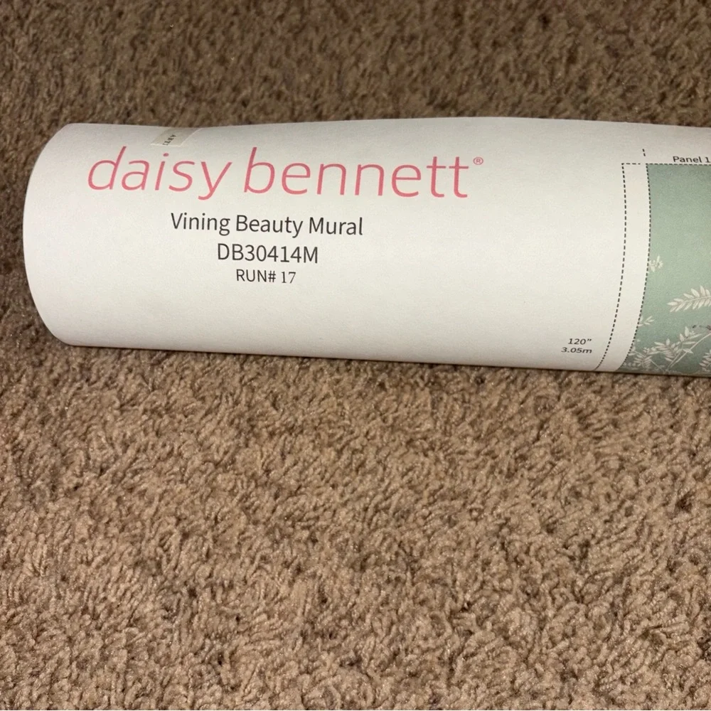 New Anthropologie Daisy Bennett Vining Beauty Chinoiserie Wall Mural Wallpaper